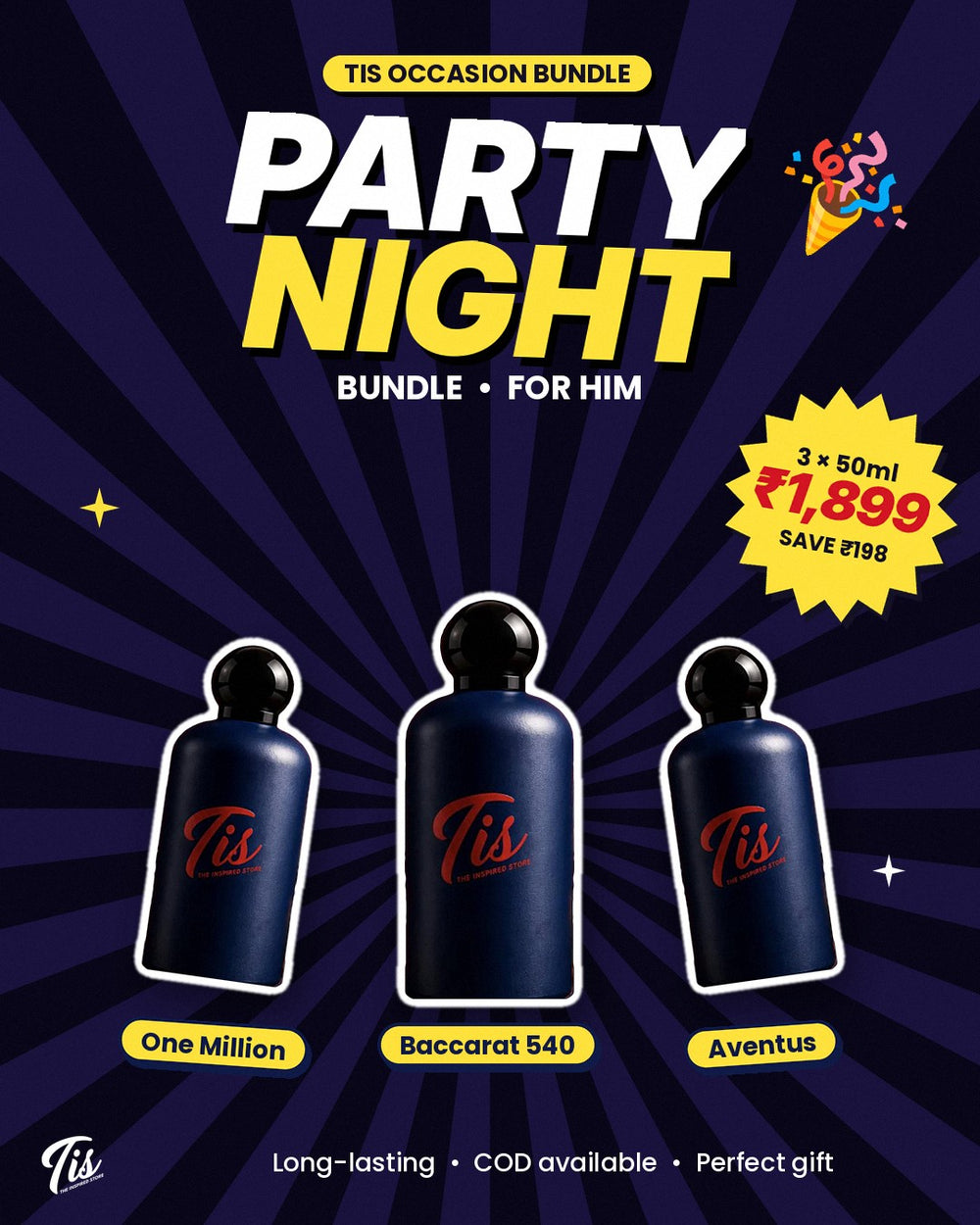 Party Night Bundle — For Him